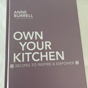 Anne Burrell Own Your Kitchen‎ cookbook 1st edition no dustcover